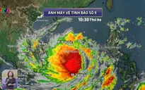 Bão số 9 đạt trạng thái mạnh nhất, hướng thẳng về miền Trung