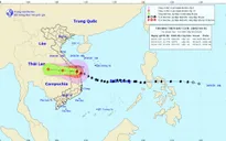 Tây Nguyên mưa lớn vì bão số 9