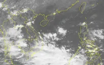 Vùng áp thấp trên Biển Đông có khả năng mạnh lên