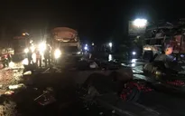 Tai nạn giao thông cực kỳ nghiêm trọng, hơn 11 người thương vong