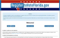 Trang mạng bang "chiến địa" Florida bị sập trước thềm bầu cử tổng thống Mỹ