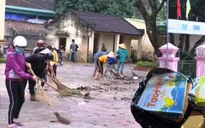 Nghệ An: Dọn dẹp trường lớp để đón học sinh trở lại vào đầu tuần tới