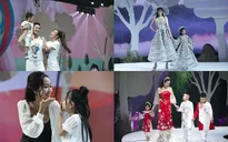 Hà Kiều Anh, Vy Oanh, Thúy Diễm đưa con lên sàn catwalk