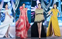 4 Hoa hậu catwalk trong đêm thi phụ đầu tiên của Hoa hậu Việt Nam 2020