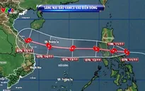 Bão Vamco sắp vào Biển Đông, trở thành cơn bão số 13