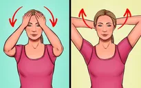 Cổ thon gọn nhanh chóng chỉ với 7 bài tập sau