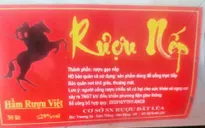 Thu hồi ngay sản phẩm Rượu nếp, Hầm Rượu Việt