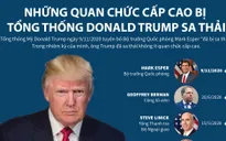 Những quan chức cấp cao nào đã bị Tổng thống Trump sa thải?