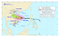 Bão số 13 giật cấp 17, gây thời tiết rất xấu trên biển