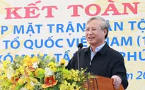 Đồng chí Trần Quốc Vượng dự Ngày hội Đại đoàn kết tại Thái Nguyên