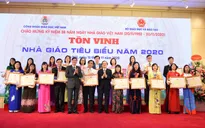 Tôn vinh 183 nhà giáo tiêu biểu năm 2020