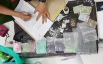 Triệt phá một "lò" sản xuất ma túy ở Bình Dương