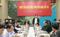 "Không chủ quan ngay cả khi dự báo bão số 10 không lớn"
