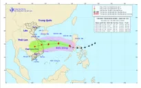 Bão Goni đi vào biển Đông thành cơn bão số 10, cường độ đã suy giảm