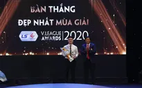 Quang Hải giành giải bàn thắng đẹp nhất V.League 2020