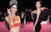 Tiểu Vy, Đỗ Mỹ Linh đọ trang sức bạc tỷ trên thảm đỏ Chung kết toàn quốc Hoa hậu Việt Nam 2020
