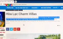 Ngang nhiên rao bán tràn lan dự án "ma" Hòa Lạc Charm Villas trên mạng xã hội
