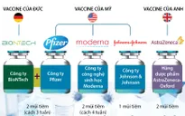 Những vaccine COVID-19 hàng đầu đang thử nghiệm trên thế giới