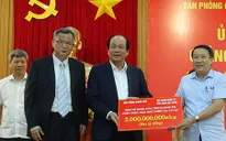 Thêm 6 tỷ đồng ủng hộ 3 tỉnh miền Trung bị ảnh hưởng bởi thiên tai