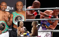 Tay đấm Mike Tyson hòa kịch tính ngày tái xuất