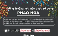 [INFOGRAPHIC]: Người dân được sử dụng pháo hoa trong trường hợp nào?