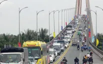 Điều tiết giao thông giảm ùn tắc cầu Rạch Miễu ngày cuối nghỉ lễ