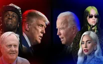 Sao Mỹ đồng loạt công khai ủng hộ Joe Biden
