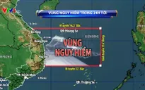 Bão số 10 cách quần đảo Hoàng Sa khoảng 320km