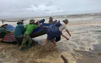 Bão số 10 cách bờ biển Quảng Ngãi - Phú Yên 280km