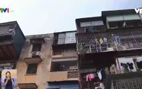 Người dân nơm nớp lo sợ ở khu tập thể đang "chờ sập" giữa lòng Thủ đô