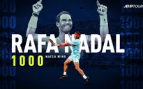 Vượt qua Lopez tại vòng 2 Paris Masters, Nadal đạt mốc 1000 chiến thắng