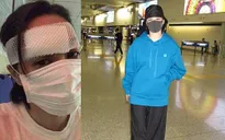 Chung Hân Đồng đã trở về nhà sau 2 tháng bị chấn thương