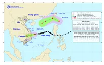 Bão Atsani gần Biển Đông mạnh cấp 9-10, giật cấp 12