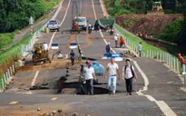 Khởi tố vụ án đường tránh bị sụt lún ở Chư Sê, Gia Lai