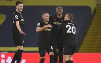 Leeds United 1-2 West Ham United: The Hammers tạm vươn lên vị trí thứ 5