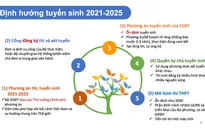 5 điểm nhấn quan trọng về định hướng tuyển sinh 2021-2025