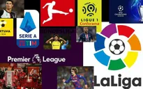 Lịch thi đấu, BXH các giải bóng đá VĐQG châu Âu: Ngoại hạng Anh, Bundesliga, Serie A, La Liga, Ligue I