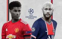 Lịch thi đấu UEFA Champions League đêm nay: Tâm điểm Man Utd - PSG