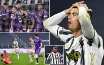 Juventus 0-3 Fiorentina: Ronaldo nhạt nhòa, Juventus đại bại!