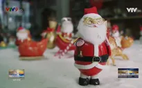 Độc đáo bộ sưu tập giáng sinh làm từ vỏ trứng