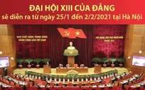 Còn 1 tháng trước Đại hội XIII: Các văn kiện trình Đại hội hoàn thành đúng kế hoạch, yêu cầu đề ra