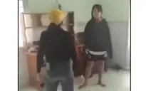 Nữ sinh lớp 8 và lớp 7 túm tóc, đấm đá bạn học lớp 6