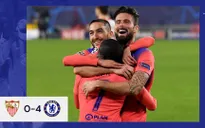 Sevilla 0-4 Chelsea: Màn trình diễn siêu đẳng của Giroud