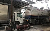 Nổ xe bồn chở xăng khi đang sửa, 3 người trọng thương