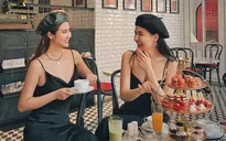 Phanh Lee và Huyền Lizzie lại làm nức lòng khi diện đồ đôi chụp chung