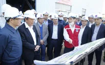 Phó Thủ tướng Thường trực Trương Hoà Bình kiểm tra tiến độ nhà máy Nhiệt điện Thái Bình 2