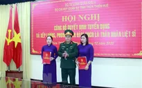 Vụ sạt lở Rào Trăng 3: Tuyển dụng, trao quân hàm cho thân nhân liệt sỹ