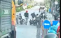 Bắt khẩn cấp 5 đối tượng liên quan vụ hỗn chiến trên Quốc lộ 91