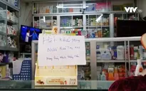 Cháy hàng khẩu trang và nước rửa tay