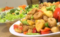 Quán chay "ăn tùy bụng, trả tiền tùy tâm"
